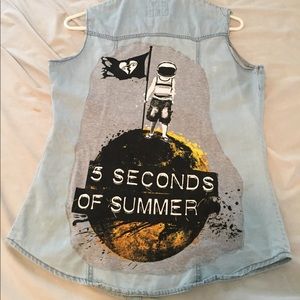 5 Seconds of Summer Punk Vest